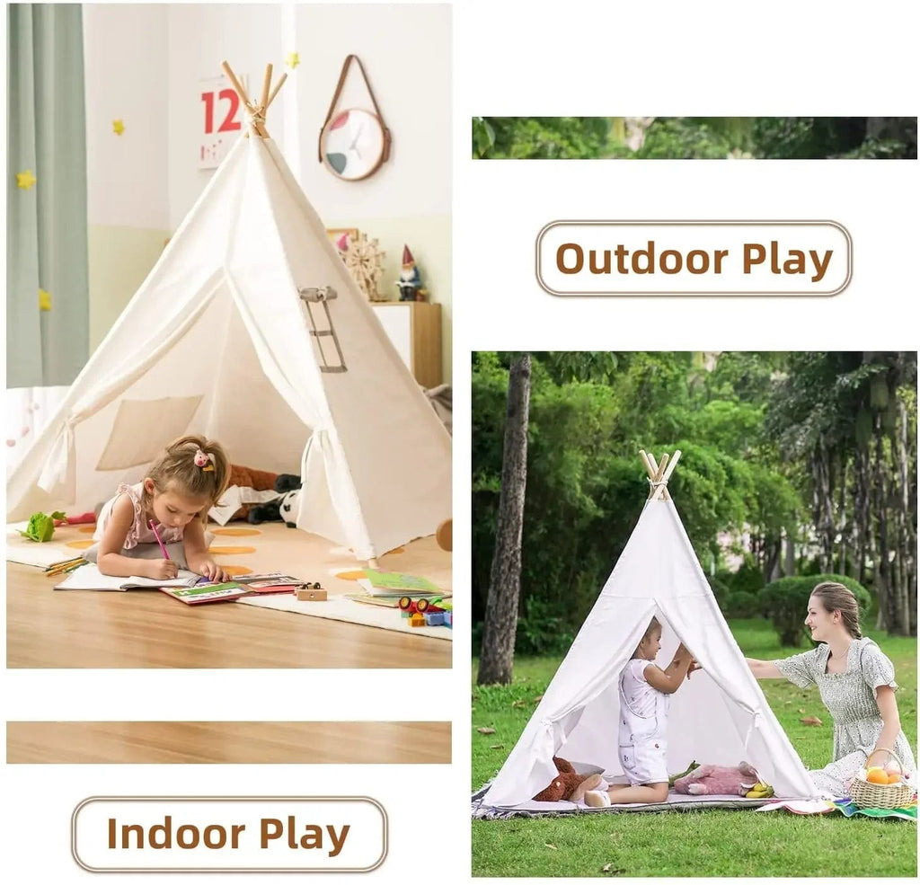 1.35m Tent For Kid Play House Wigwam for Children Portable Children Tipi Tents Teepee Tipi Infantil Kid Tent Girl Play Room