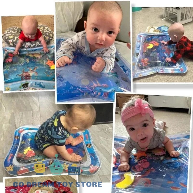 Baby Water Mat Inflatable Cushion Infant Toddler Water Play Mat for Children Early Developing Educational Toy Summer Toys