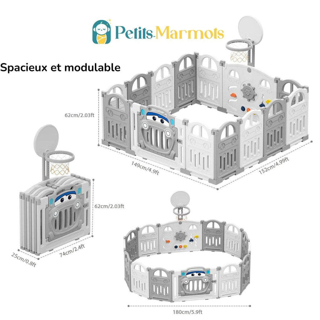 Parc bébé | Cars Modulable