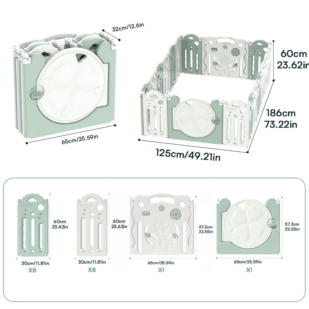 Parc bébé HDPE | Modulable