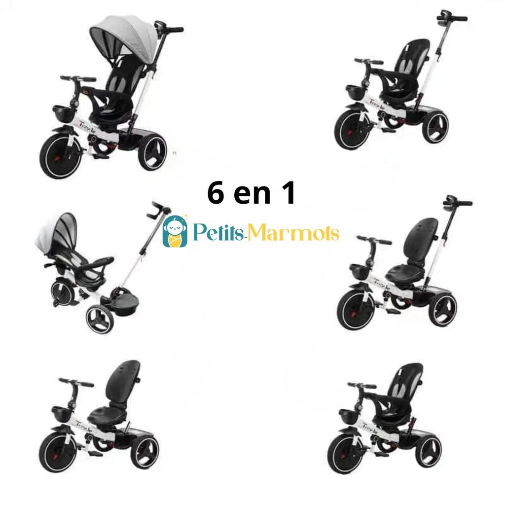 Tricycle 6 en 1 : Un Compagnon de Jeu Polyvalent